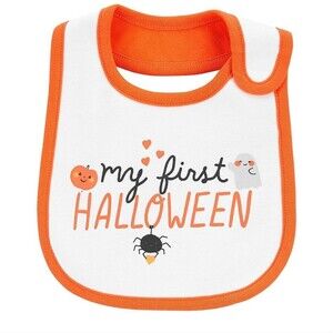 NWT  Carter's First Halloween teething bib